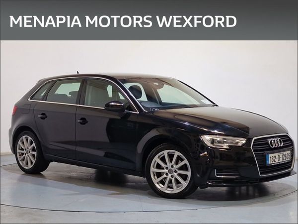 Audi A3 Hatchback, Diesel, 2018, Black
