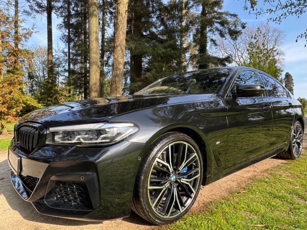 BMW 5-Series Saloon, Diesel, 2021, Black