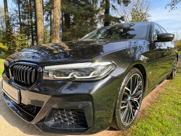 BMW 5-Series Saloon, Diesel, 2021, Black