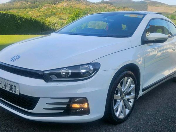 Volkswagen Scirocco Coupe, Petrol, 2015, White