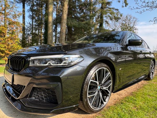BMW 5-Series Saloon, Diesel, 2022, Black