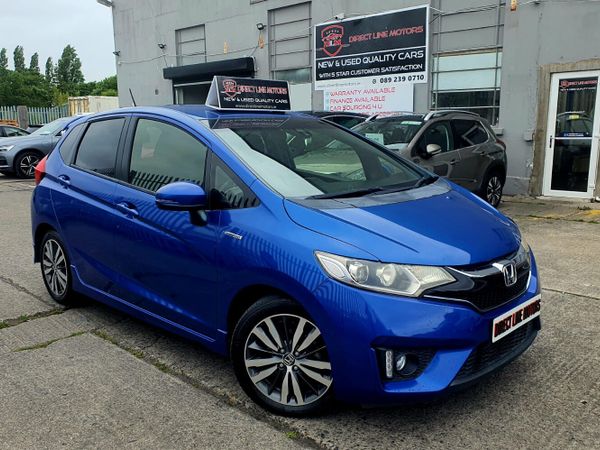 Honda Fit Hatchback, Petrol Hybrid, 2016, Blue