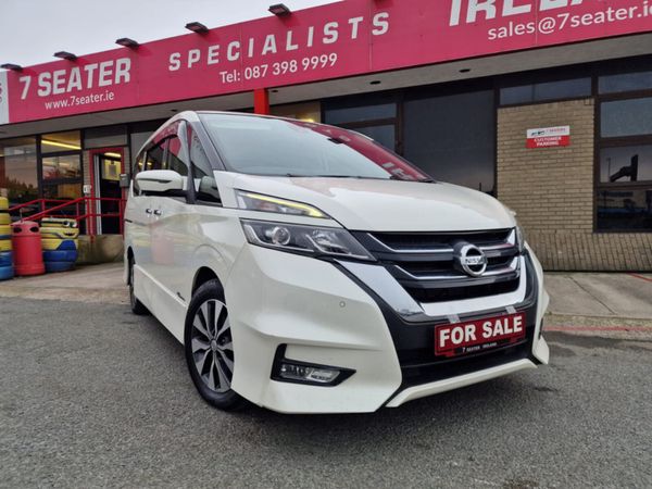 Nissan Serena MPV, Petrol Hybrid, 2017, White