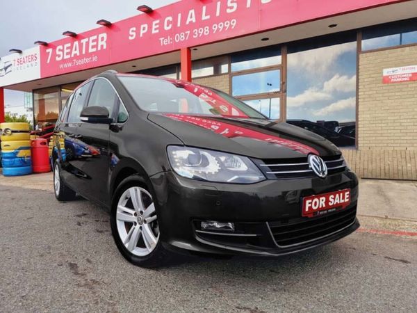 Volkswagen Sharan MPV, Petrol, 2017, Black