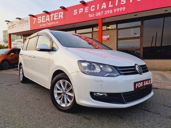 Volkswagen Sharan MPV, Petrol, 2017, White