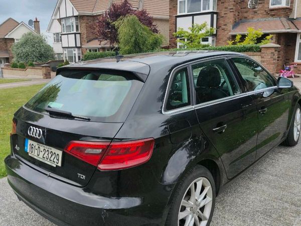 Audi A3 Hatchback, Diesel, 2016, Black