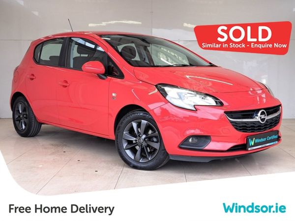 Opel Corsa Hatchback, Petrol, 2019, Red