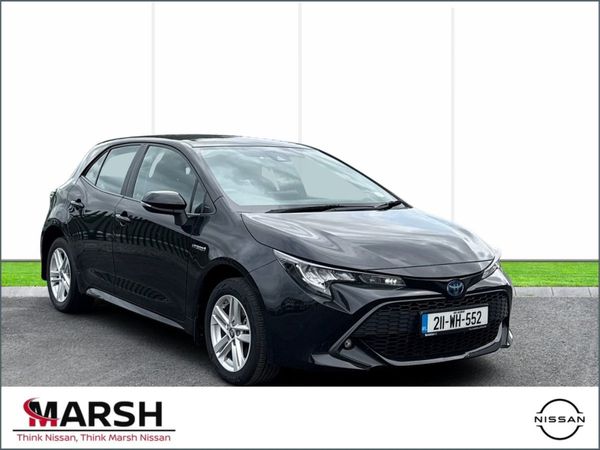 Toyota Corolla Hatchback, Petrol Hybrid, 2021, Black