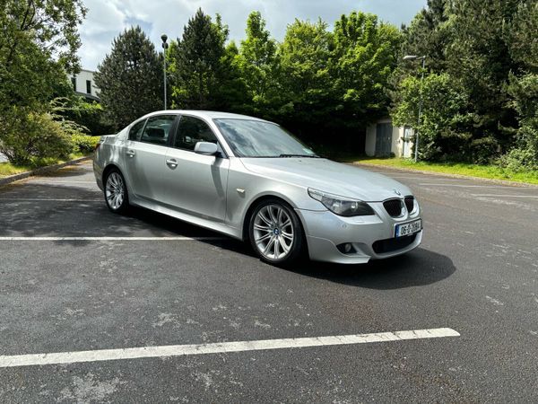 BMW 5-Series Saloon, Petrol, 2006, Silver