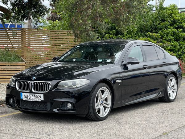 BMW 5-Series Saloon, Diesel, 2014, Black
