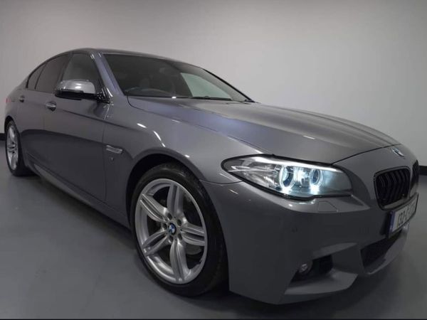 BMW 5-Series Saloon, Diesel, 2013, Grey