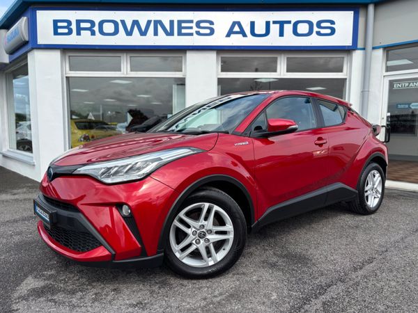Toyota C-HR SUV, Petrol Hybrid, 2022, Red