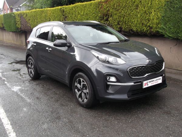 Kia Sportage SUV, Diesel Hybrid, 2021, Grey