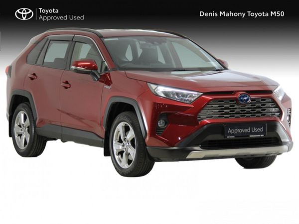 Toyota RAV4 SUV, Petrol Hybrid, 2021, Red