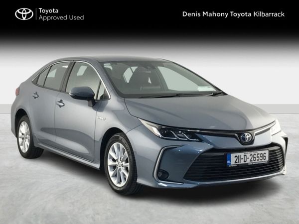 Toyota Corolla Saloon, Petrol Hybrid, 2021, Grey
