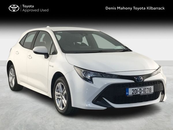 Toyota Corolla Hatchback, Petrol Hybrid, 2020, White