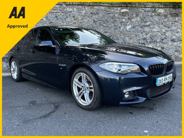 BMW 5-Series Saloon, Diesel, 2016, Black