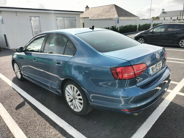 Volkswagen Jetta Saloon, Diesel, 2016, Blue