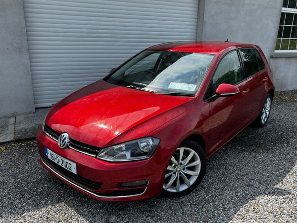 Volkswagen Golf Hatchback, Diesel, 2016, Red