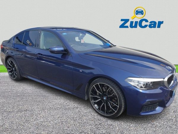 BMW 5-Series Saloon, Diesel, 2020, Blue