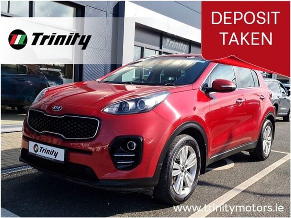 Kia Sportage SUV, Diesel, 2018, Red