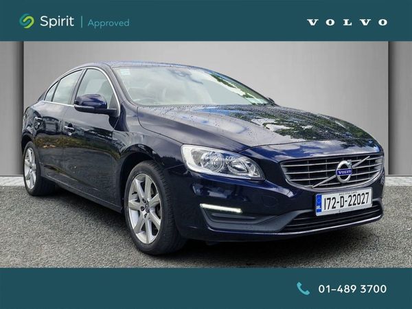 Volvo S60 Saloon, Petrol, 2017, Blue