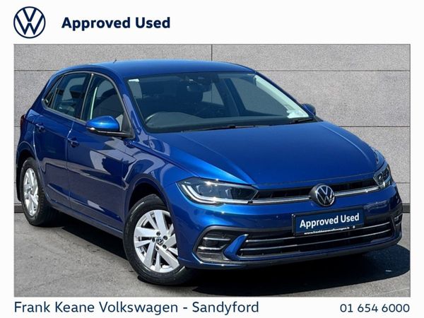 Volkswagen Polo Hatchback, Petrol, 2022, Blue