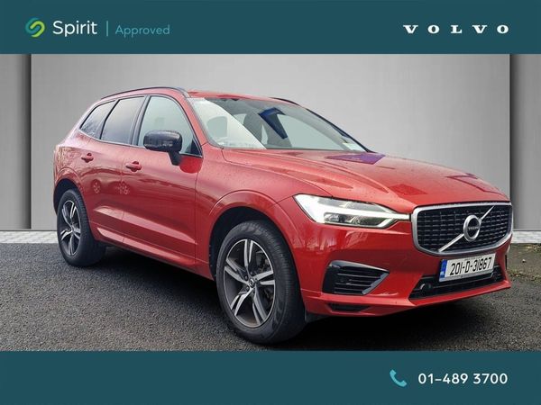 Volvo XC60 SUV, Petrol Hybrid, 2020, Red