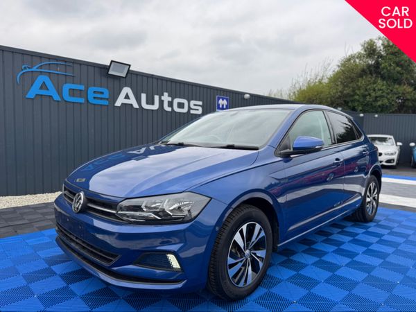 Volkswagen Polo Hatchback, Petrol, 2019, Blue