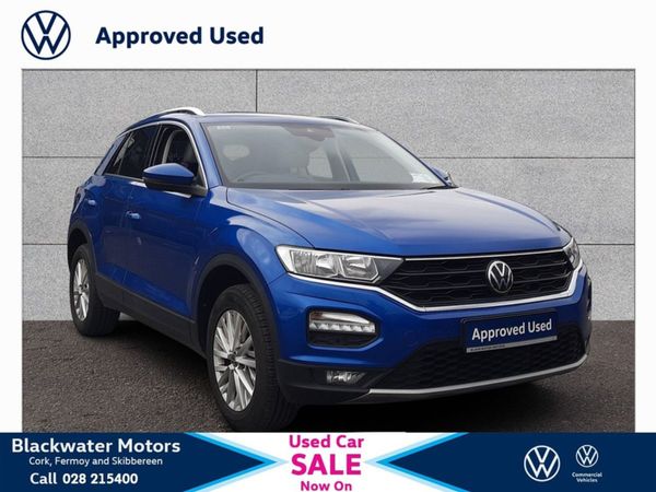 Volkswagen T-Roc SUV, Petrol, 2022, Blue