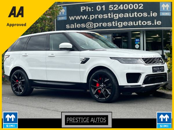 Land Rover Range Rover Sport Estate, Petrol Plug-in Hybrid, 2020, White