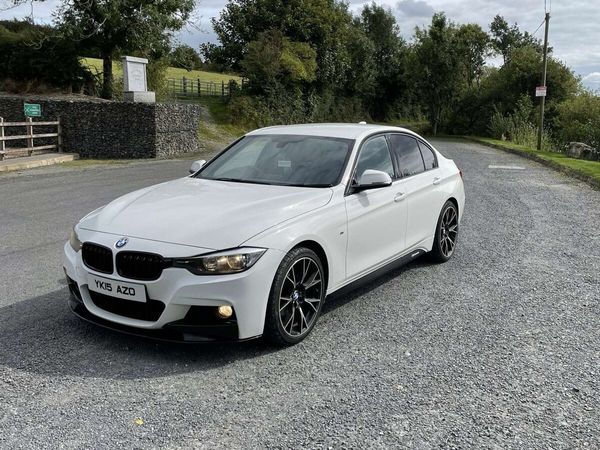 BMW 3-Series Saloon, Diesel, 2015, White