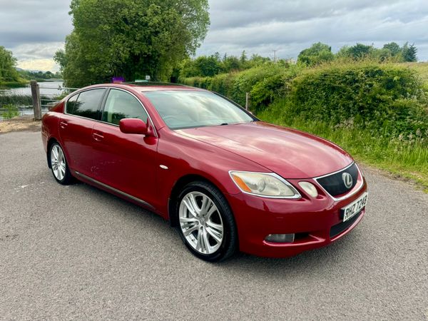 Lexus GS Saloon, Petrol Hybrid, 2007, Red