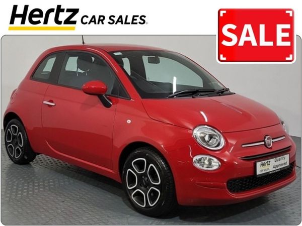 Fiat 500 Hatchback, Petrol, 2023, Red