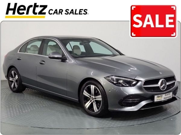 Mercedes-Benz C-Class Saloon, Petrol Hybrid, 2022, Grey