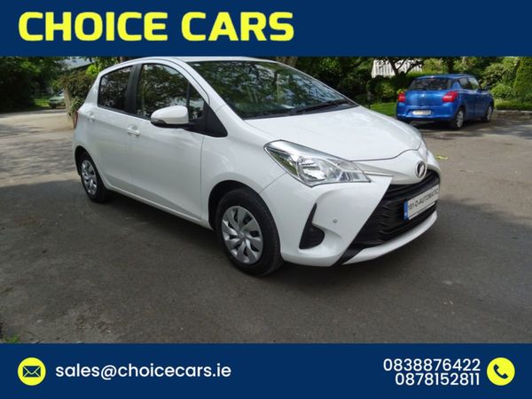 Toyota Yaris Hatchback, Petrol, 2018, White