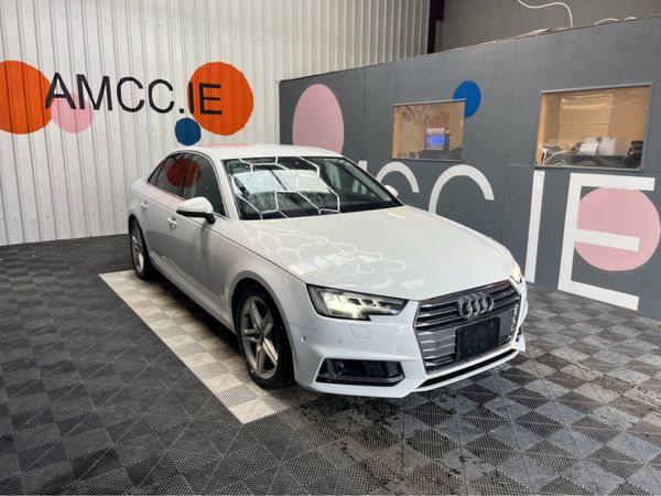 Audi A4 Saloon, Petrol, 2019, White
