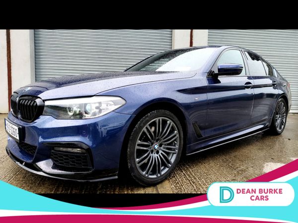 BMW 5-Series Saloon, Diesel, 2019, Blue