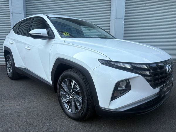 Hyundai Tucson SUV, Petrol Hybrid, 2021, White