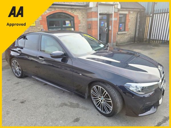 BMW 5-Series Saloon, Diesel, 2017, Black