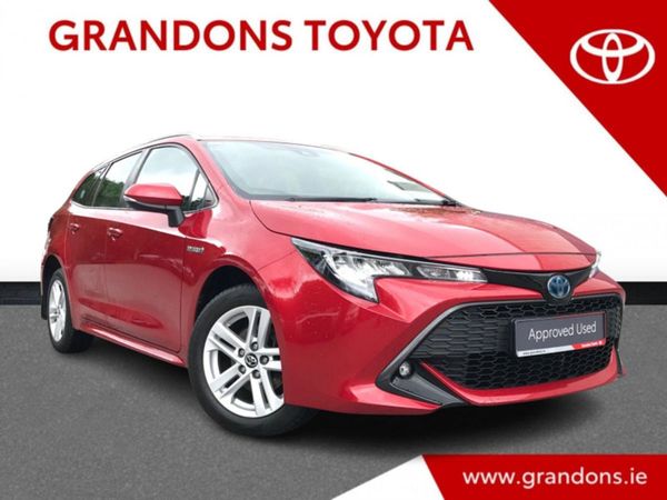 Toyota Corolla Estate, Hybrid, 2019, White