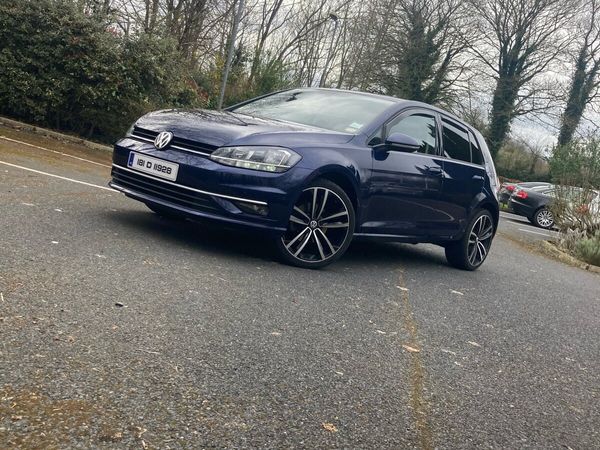Volkswagen Golf Estate, Diesel, 2018, Blue