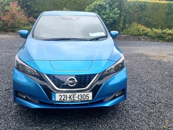 Nissan Leaf Hatchback, Electric, 2022, Blue