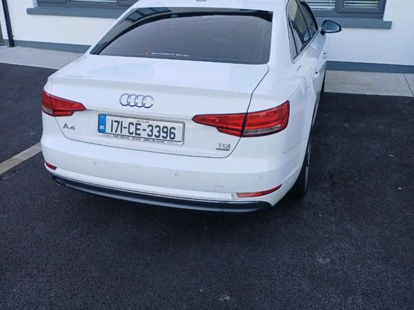 Audi A4 Saloon, Diesel, 2017, White