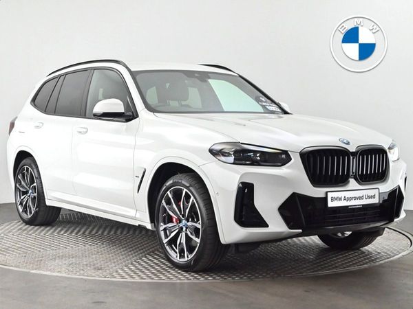 BMW X3 SUV, Petrol Plug-in Hybrid, 2024, White