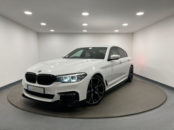 BMW 5-Series Saloon, Diesel, 2017, White