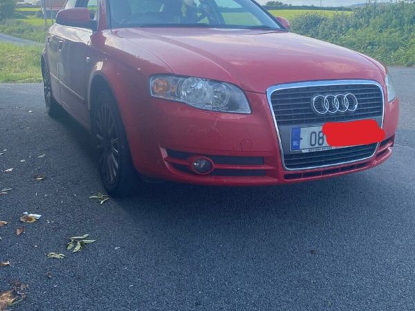 Audi A4 Saloon, Diesel, 2008, Red