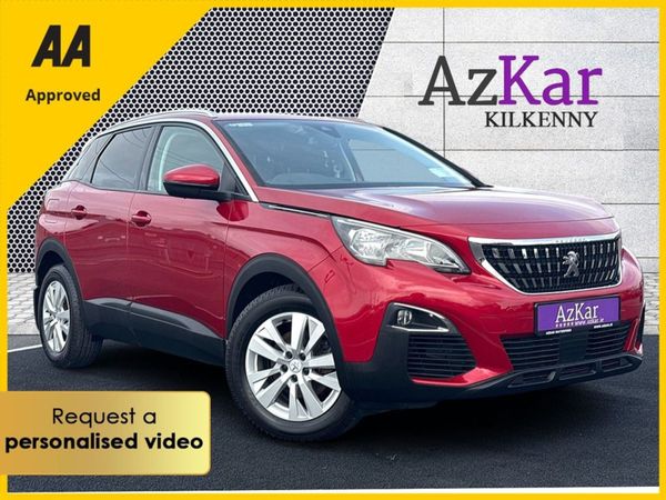 Peugeot 3008 SUV, Diesel, 2019, Red