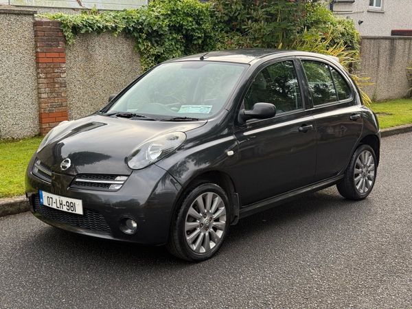 Nissan Micra Hatchback, Petrol, 2007, Black