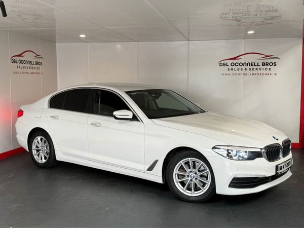 BMW 5-Series Saloon, Diesel, 2018, White